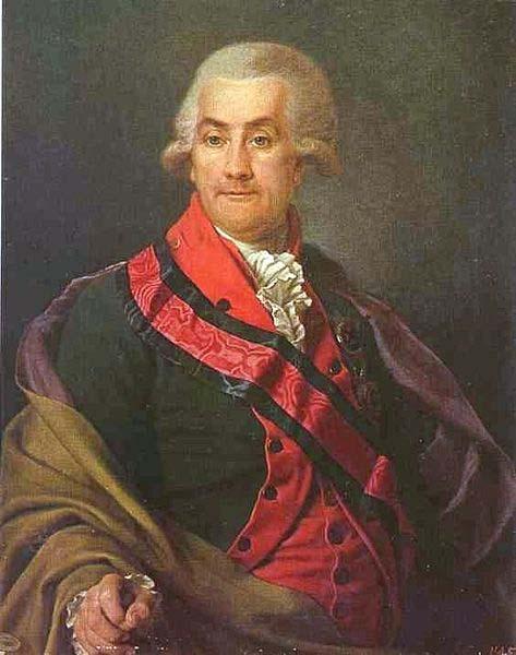 Dmitry Levitzky Portrait of General Iosif Igelstrom